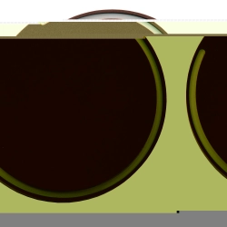 FINISTER - Kinkiet - Ø 13 cm - LED - 1x6W 2700K - IP54 - Rust Brown - Essential 33814/06/97 LUCIDE